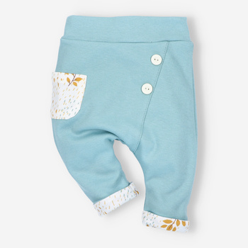 GIRAFFE organic cotton baby pants for girls
