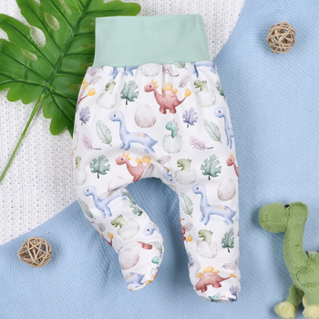 DINO EXLPORER organic cotton baby half-sleeper
