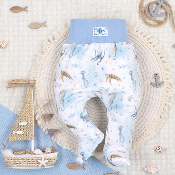 Półśpiochy niemowlęce SEA OF JOY z bawełny organicznej