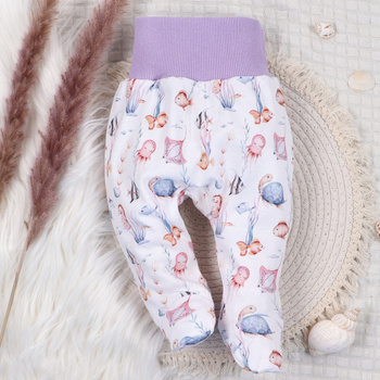 UNDERWATER WORLD baby half-sleeper in organic cotton