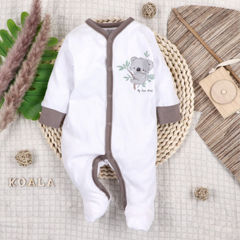 SWEETS KOALA organic cotton baby pajacifier