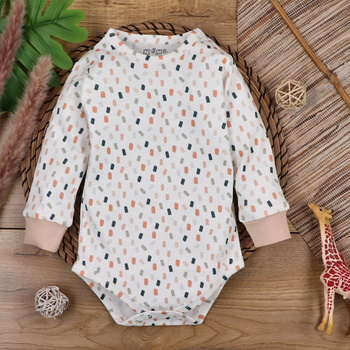 Infant bodysuit Autumn Colors in organic cotton