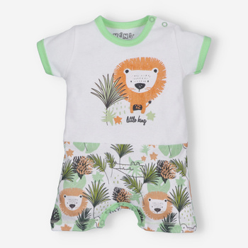 LION organic cotton baby romper for boy