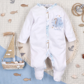 SEA OF JOY organic cotton baby pajacifier