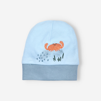KRABIK infant cap in organic cotton for boy