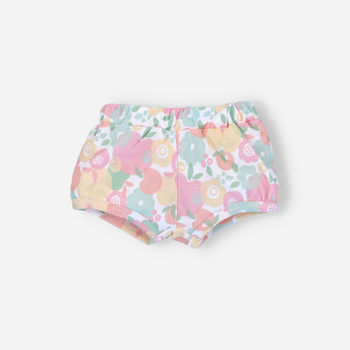 COLORFUL FRUITS organic cotton baby shorts for girls