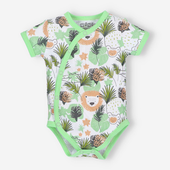 LION envelope body in organic cotton for boy