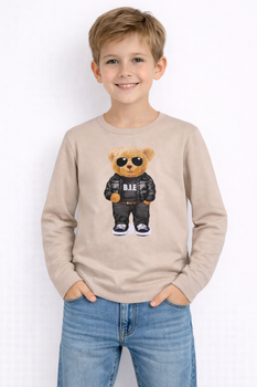 Boys' long sleeve blouse