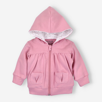 STARS organic cotton baby sweatshirt for baby girl