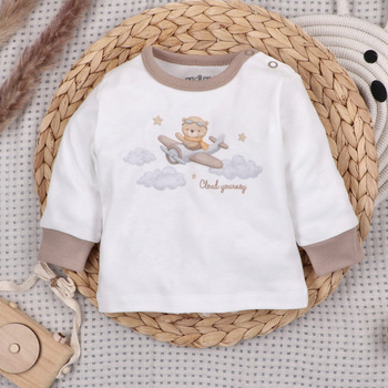 SKY JOURNEY organic cotton baby blouse