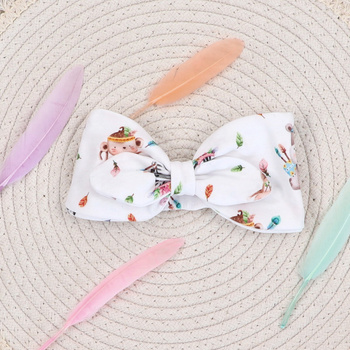 HAPPY ANIMAL headband in organic cotton