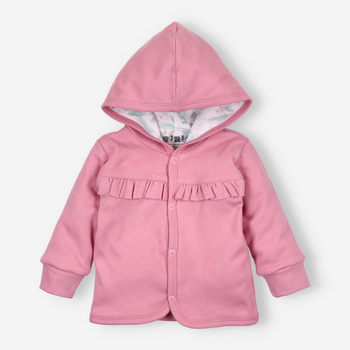 BLOOMING SUMMER baby sweatshirt in organic cotton for baby girl