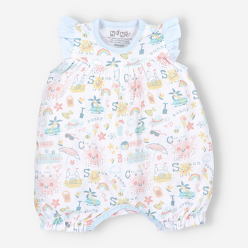 SUNNY organic cotton baby romper for baby girl
