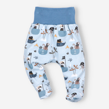 PIRATES infant half-sleepwear in organic cotton for boy