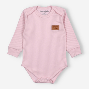 Body niemowlęce z dzianiny prążkowej