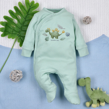 DINO EXPLORER organic cotton baby pajacifier