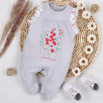 Meadow baby sleepwear in organic cotton for baby girl